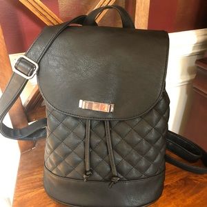 Claire’s Black Boho Backpack